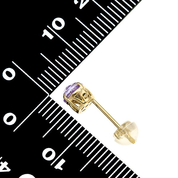 イエローゴールドピアス