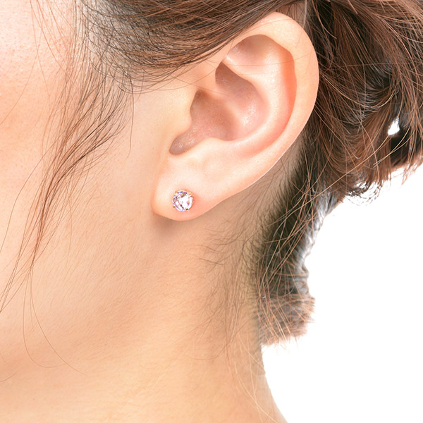 イエローゴールドピアス