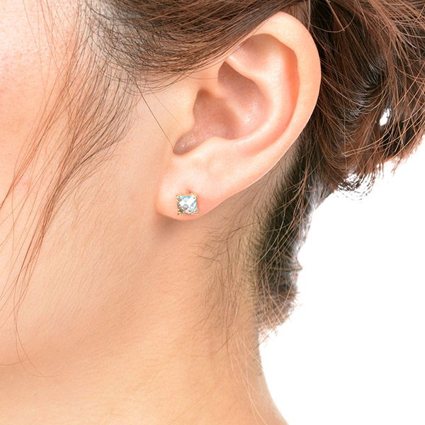 イエローゴールドピアス