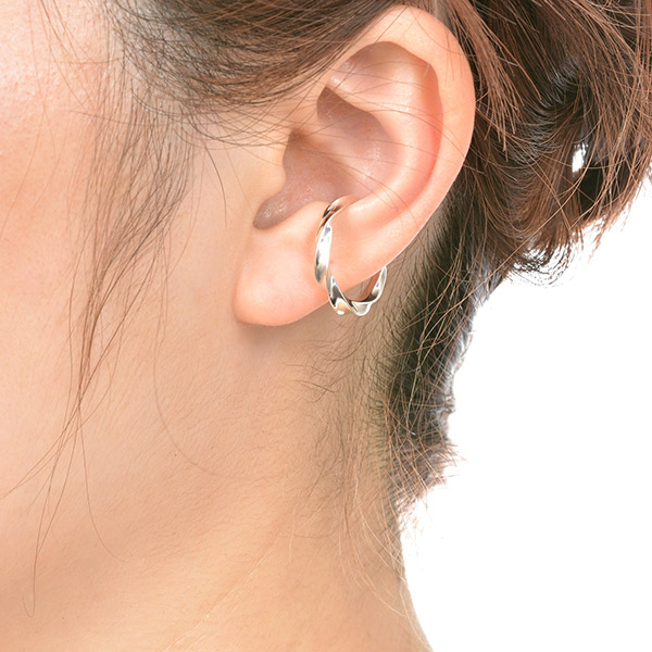 シルバーイヤーカフリング