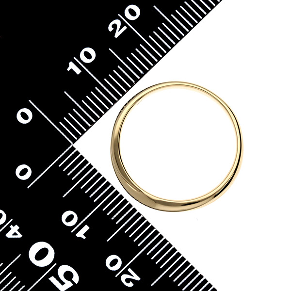 イエローゴールドリング