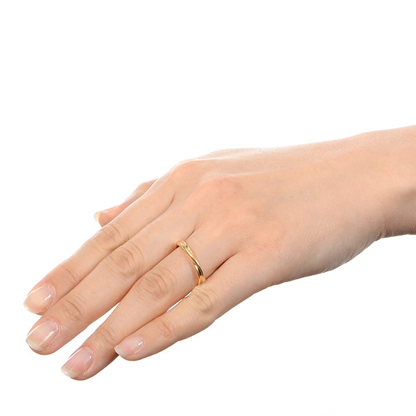 イエローゴールドリング