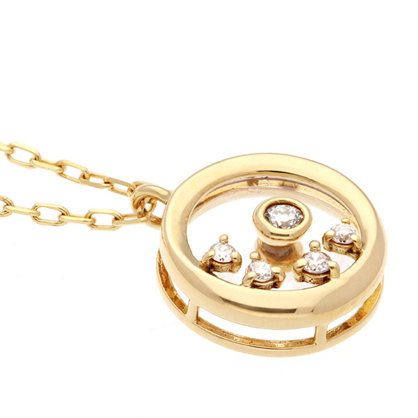 イエローゴールドネックレス