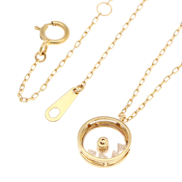 イエローゴールドネックレス