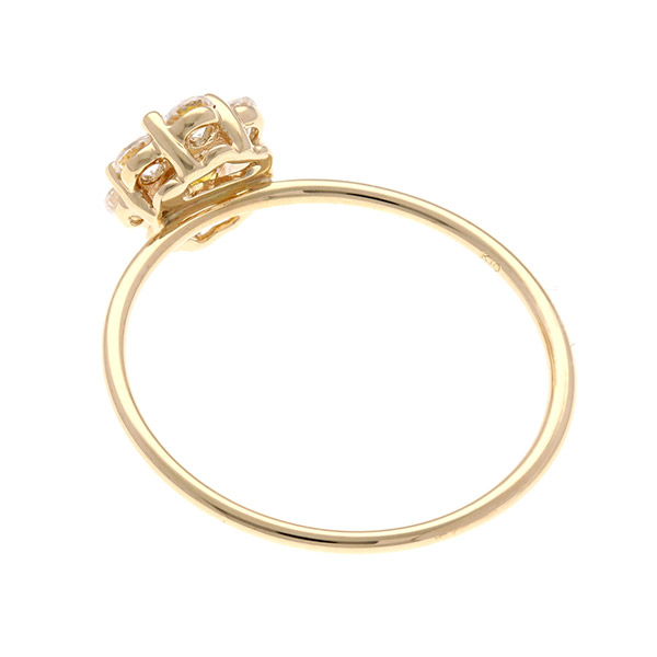 イエローゴールドリング