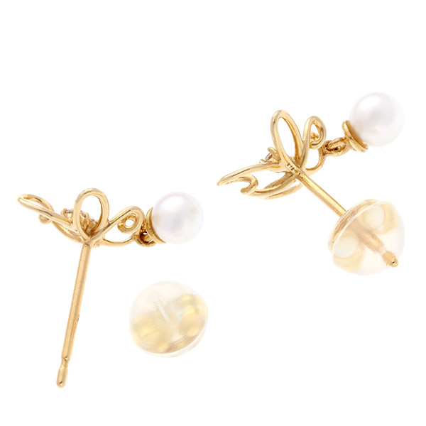 イエローゴールドピアス