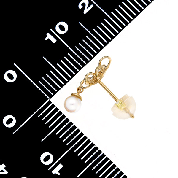 イエローゴールドピアス