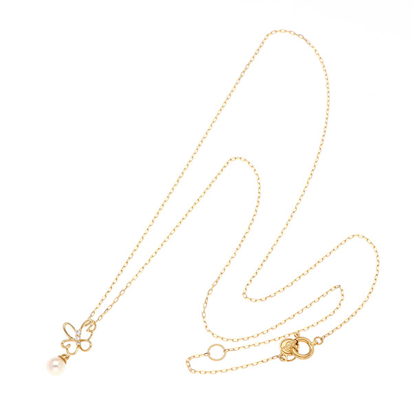 イエローゴールドネックレス