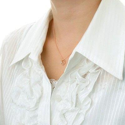 シルバーネックレス