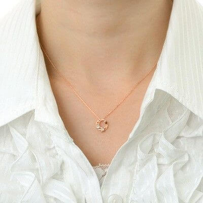 シルバーネックレス