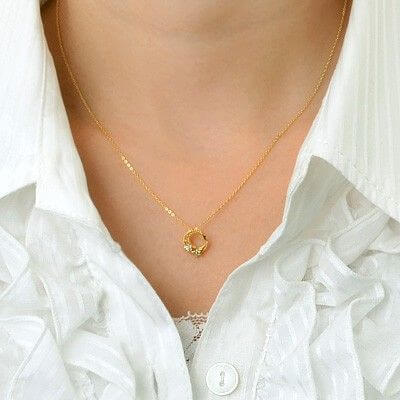 シルバーネックレス