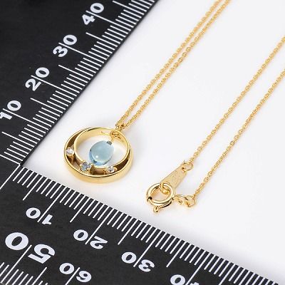 シルバーネックレス