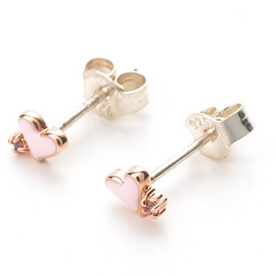 シルバースタッドピアス