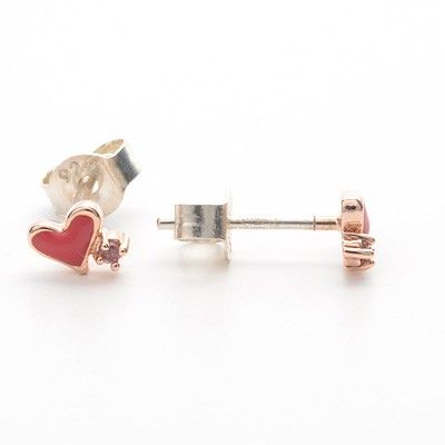 シルバースタッドピアス