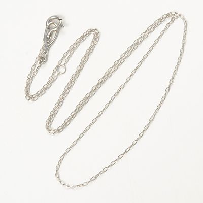 ホワイトゴールドネックレス