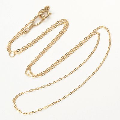 イエローゴールドネックレス