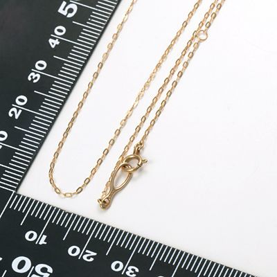 イエローゴールドネックレス