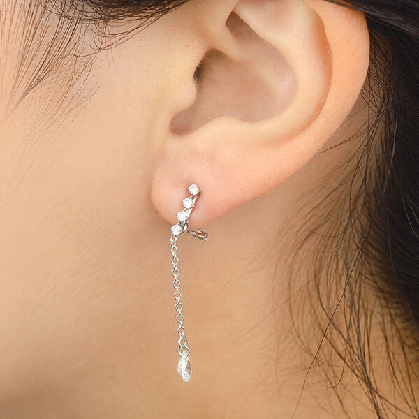 シルバーイヤリング