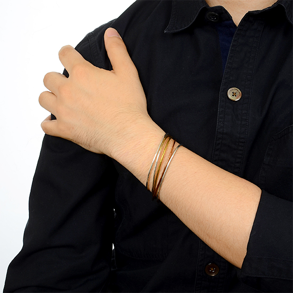 シルバーバングル