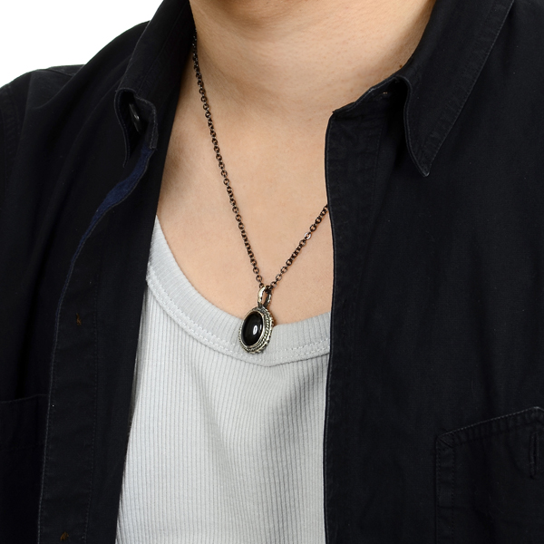 シルバーネックレス