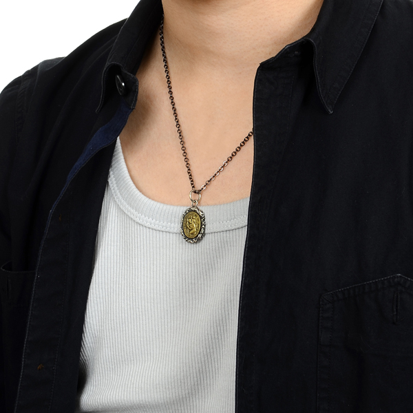 シルバーネックレス