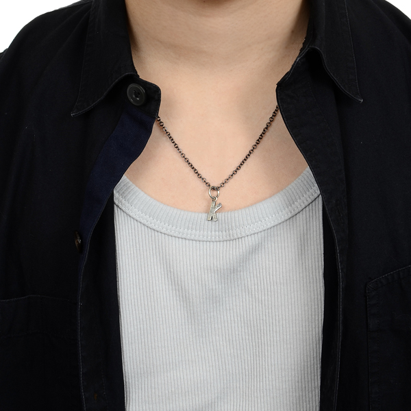 シルバーネックレス