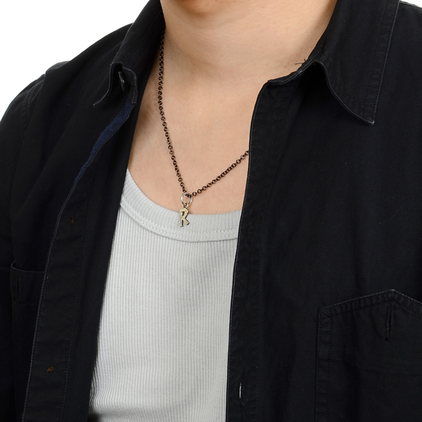 シルバーネックレス