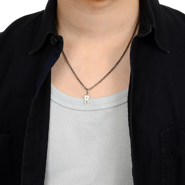 シルバーネックレス