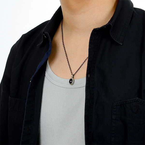 シルバーネックレス