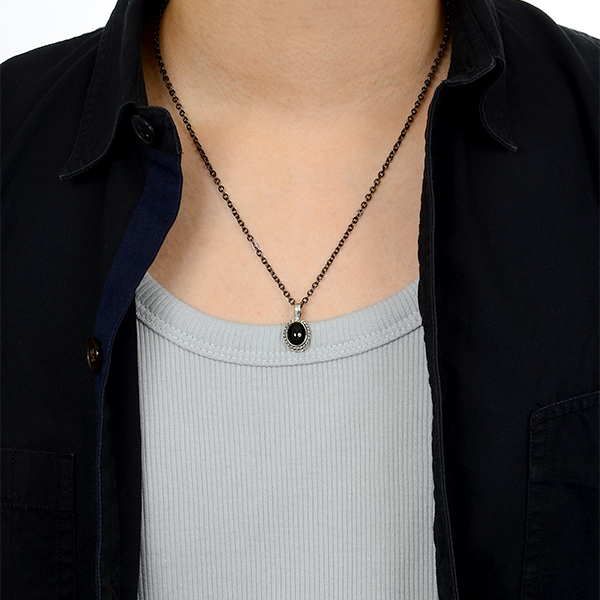 シルバーネックレス