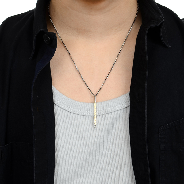 シルバーネックレス