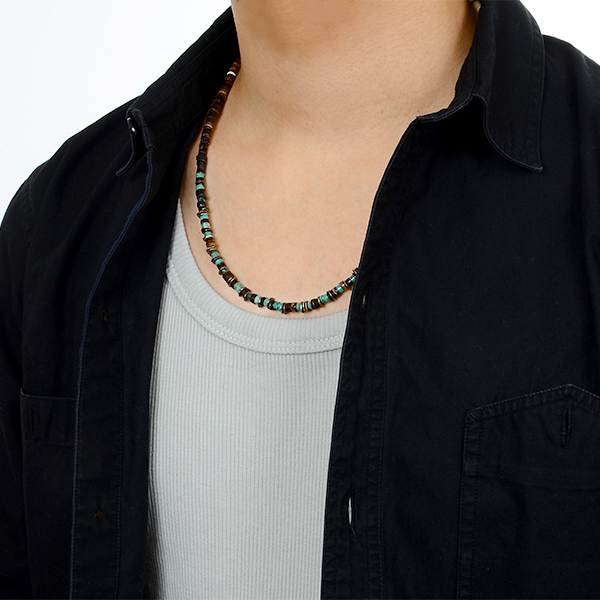 ストーンネックレス&ブレスレット