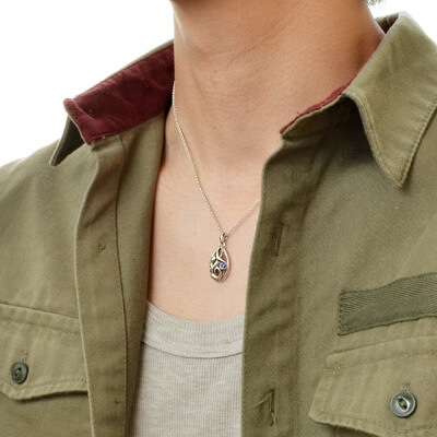 シルバーネックレス