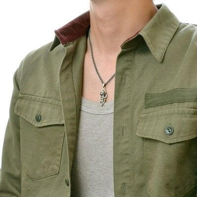 シルバーネックレス