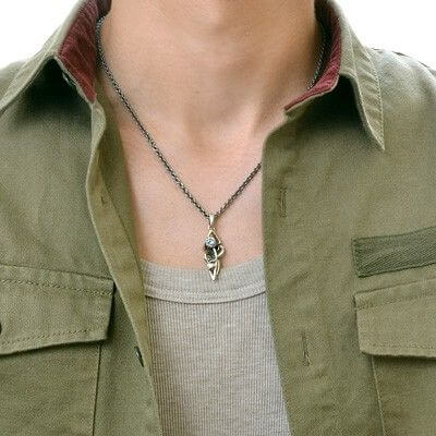 シルバーネックレス