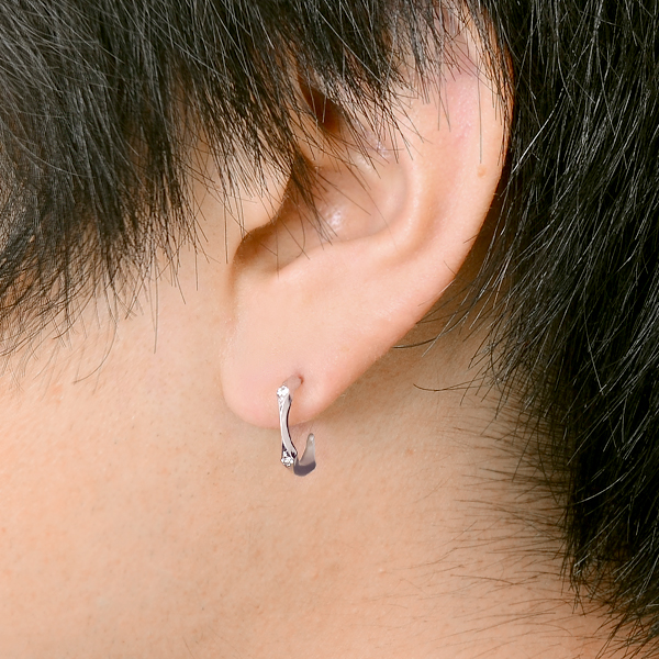 シルバーピアス(片耳用)