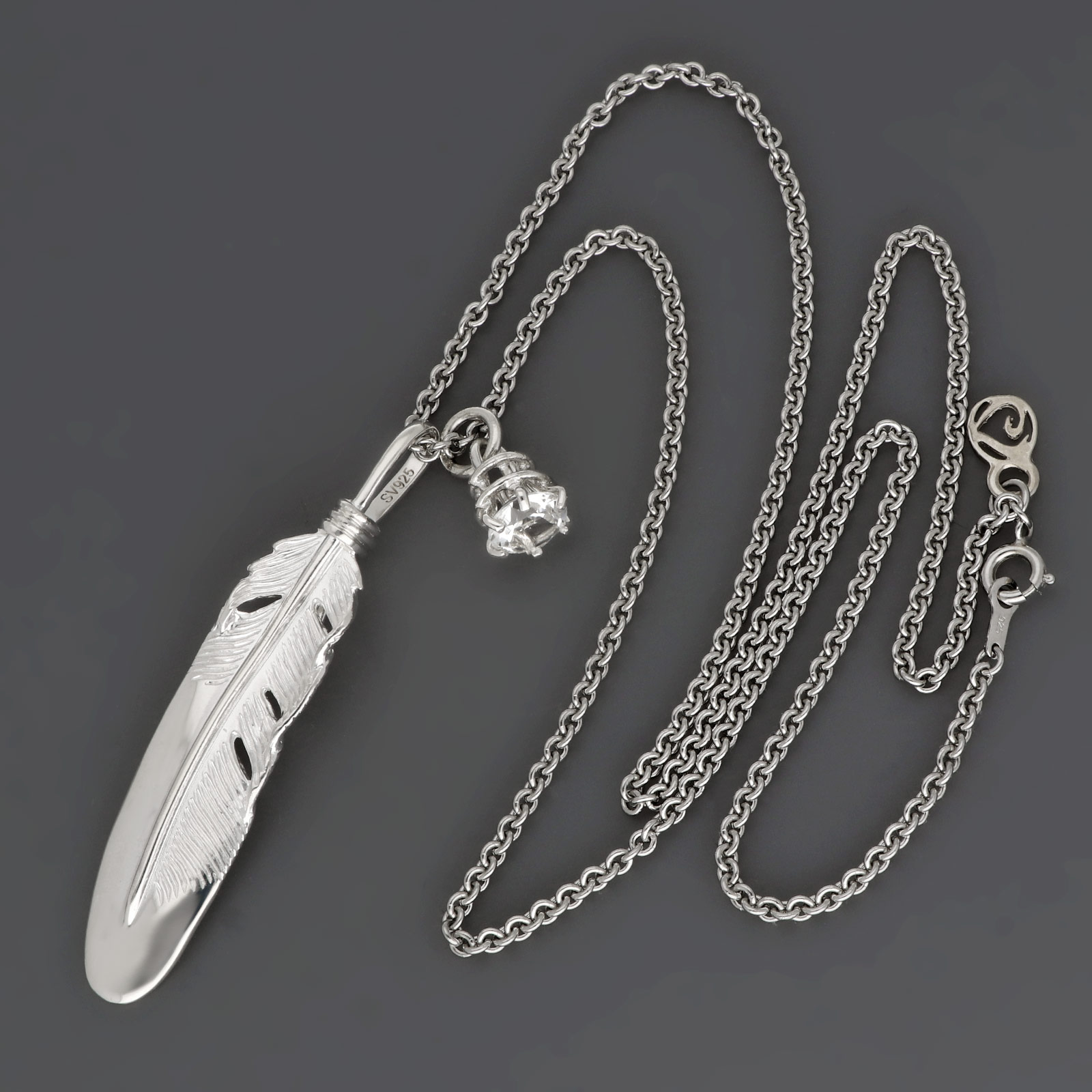 シルバーネックレス