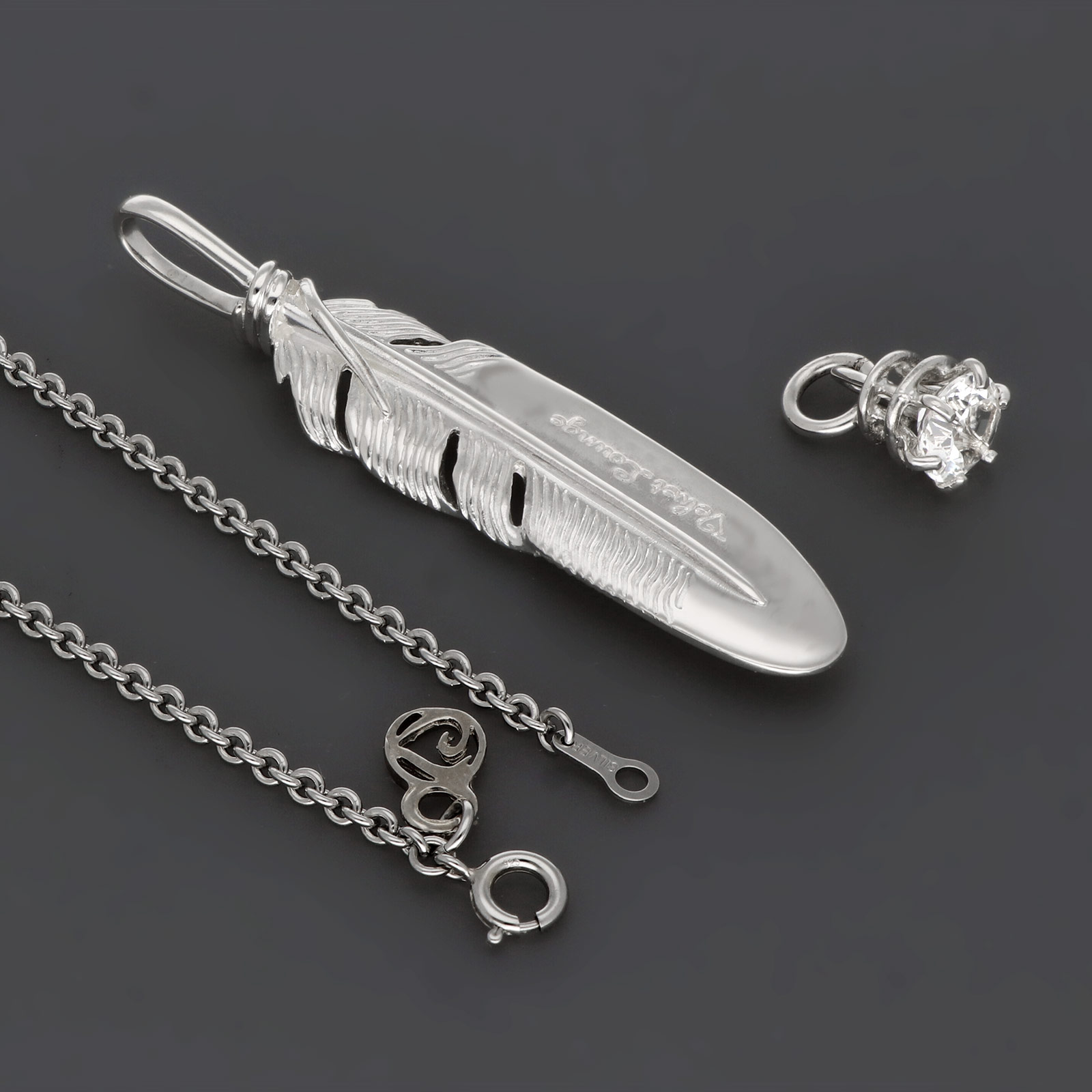 シルバーネックレス