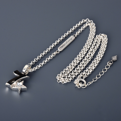 シルバーネックレス