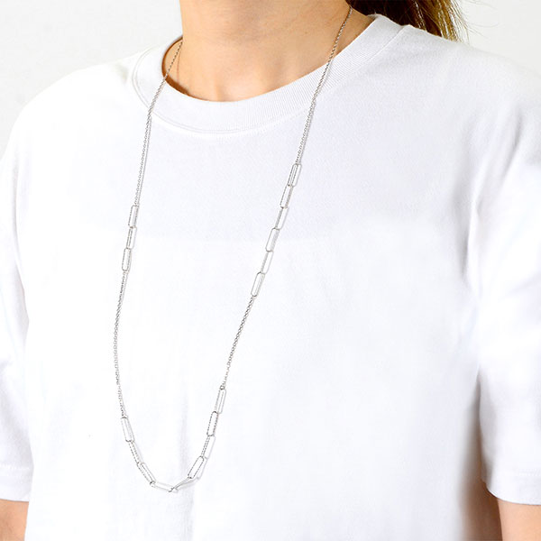 シルバーネックレス
