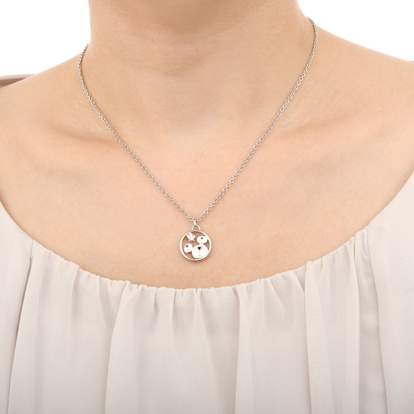 シルバーネックレス