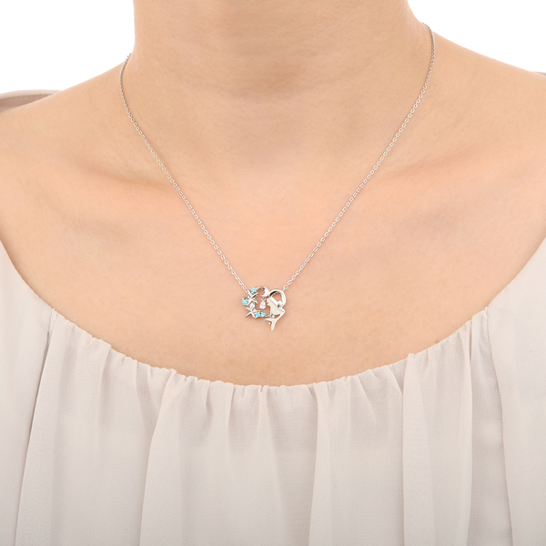 シルバーネックレス