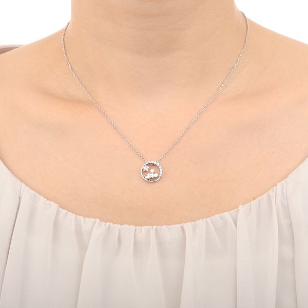 シルバーネックレス