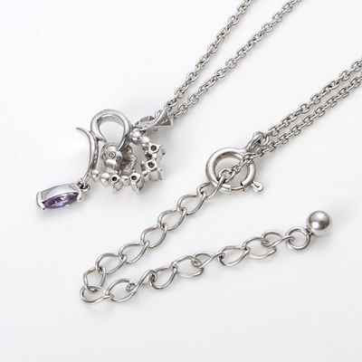 シルバーネックレス