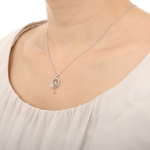 シルバーネックレス