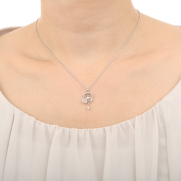 シルバーネックレス