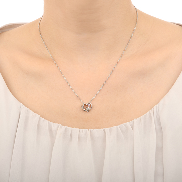 シルバーネックレス