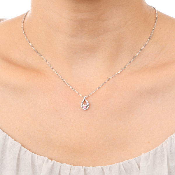 シルバーネックレス