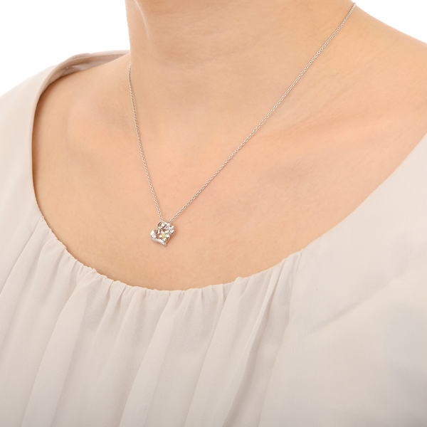 シルバーネックレス