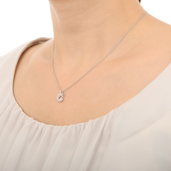 シルバーネックレス